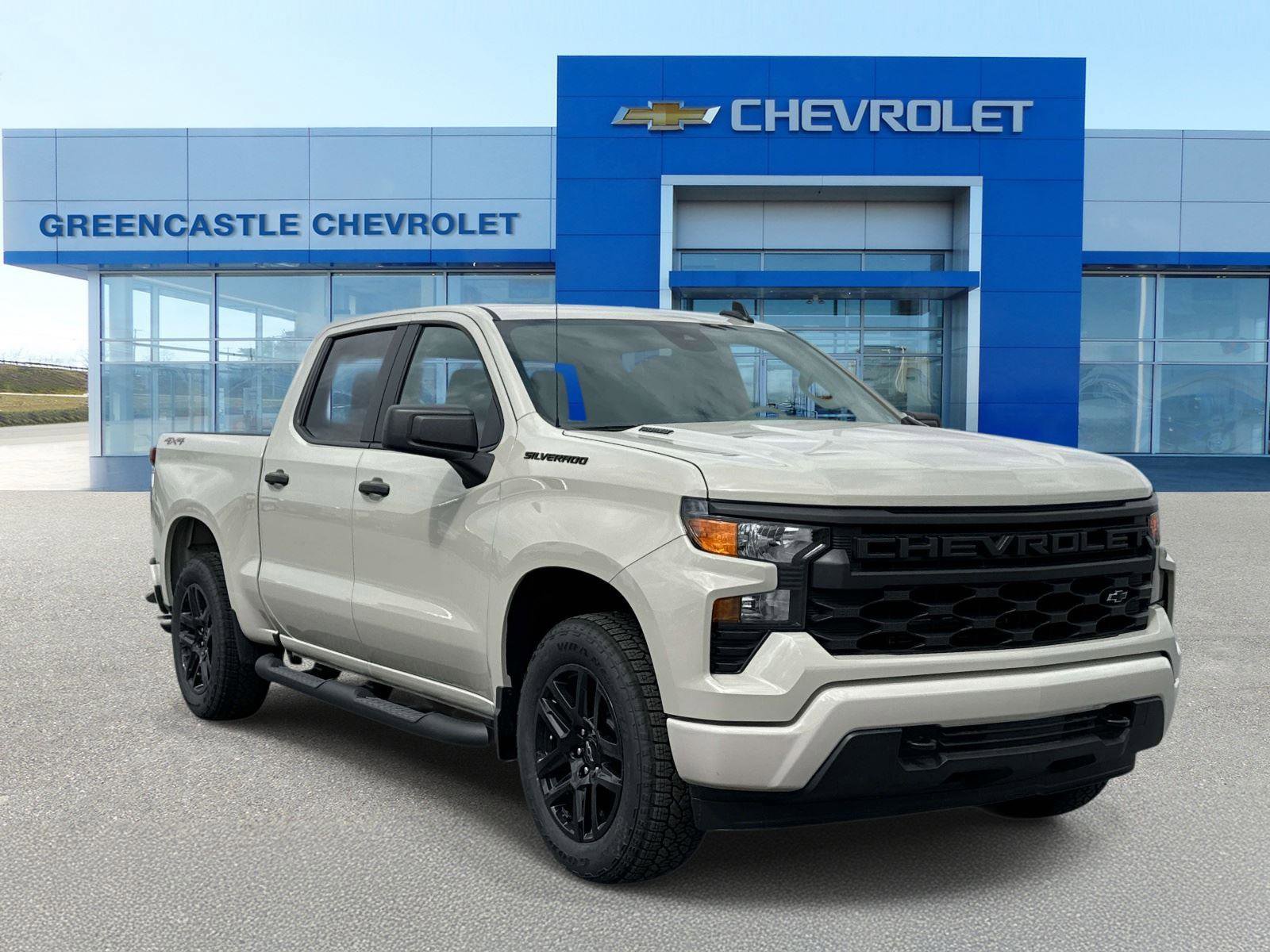 New 2026 Chevrolet Silverado 1500 Custom w/ Turbomax Blackout Package image 1