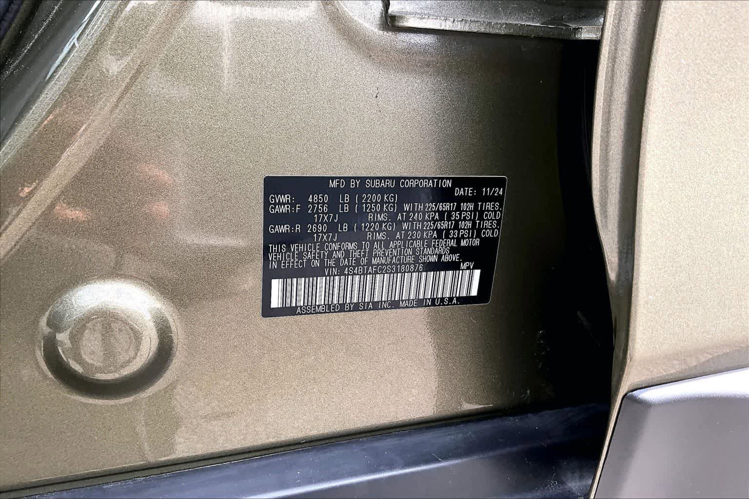 Used 2025 Subaru Outback Premium AWD/4WD image 21
