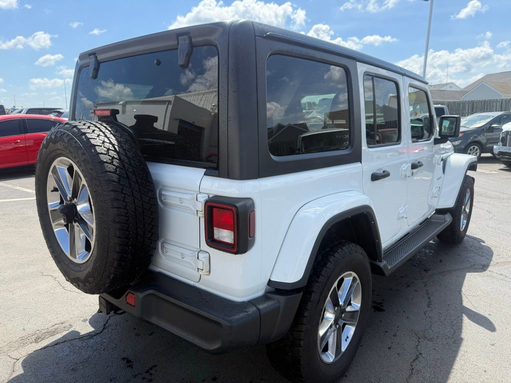 Used 2021 Jeep Wrangler Unlimited Sahara AWD/4WD image 3
