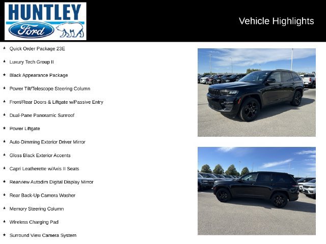 Used 2023 Jeep Grand Cherokee Limited w/ Luxury Tech Group II AWD/4WD image 2