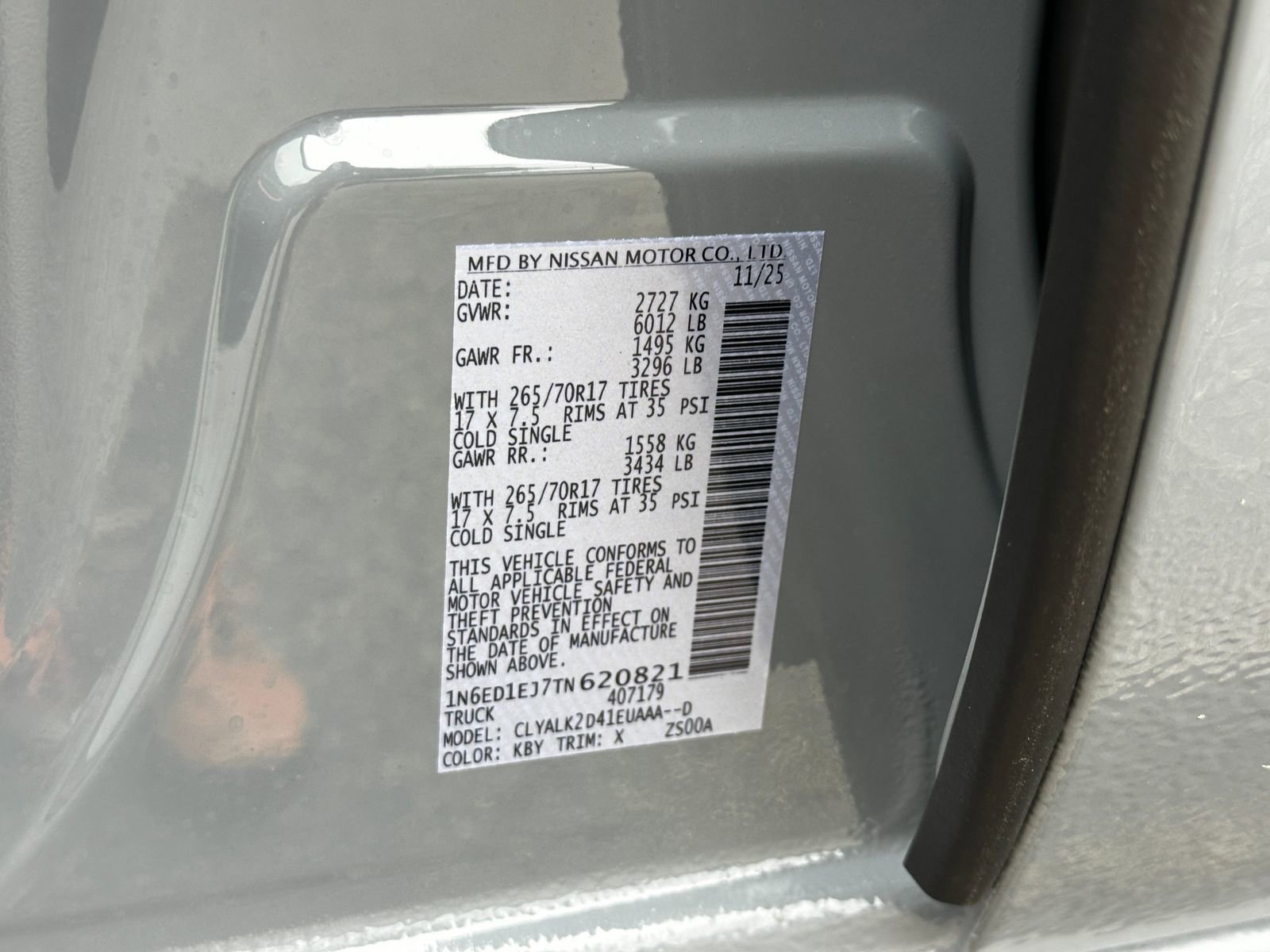 New 2026 Nissan Frontier Pro-X w/ Tow Package image 35