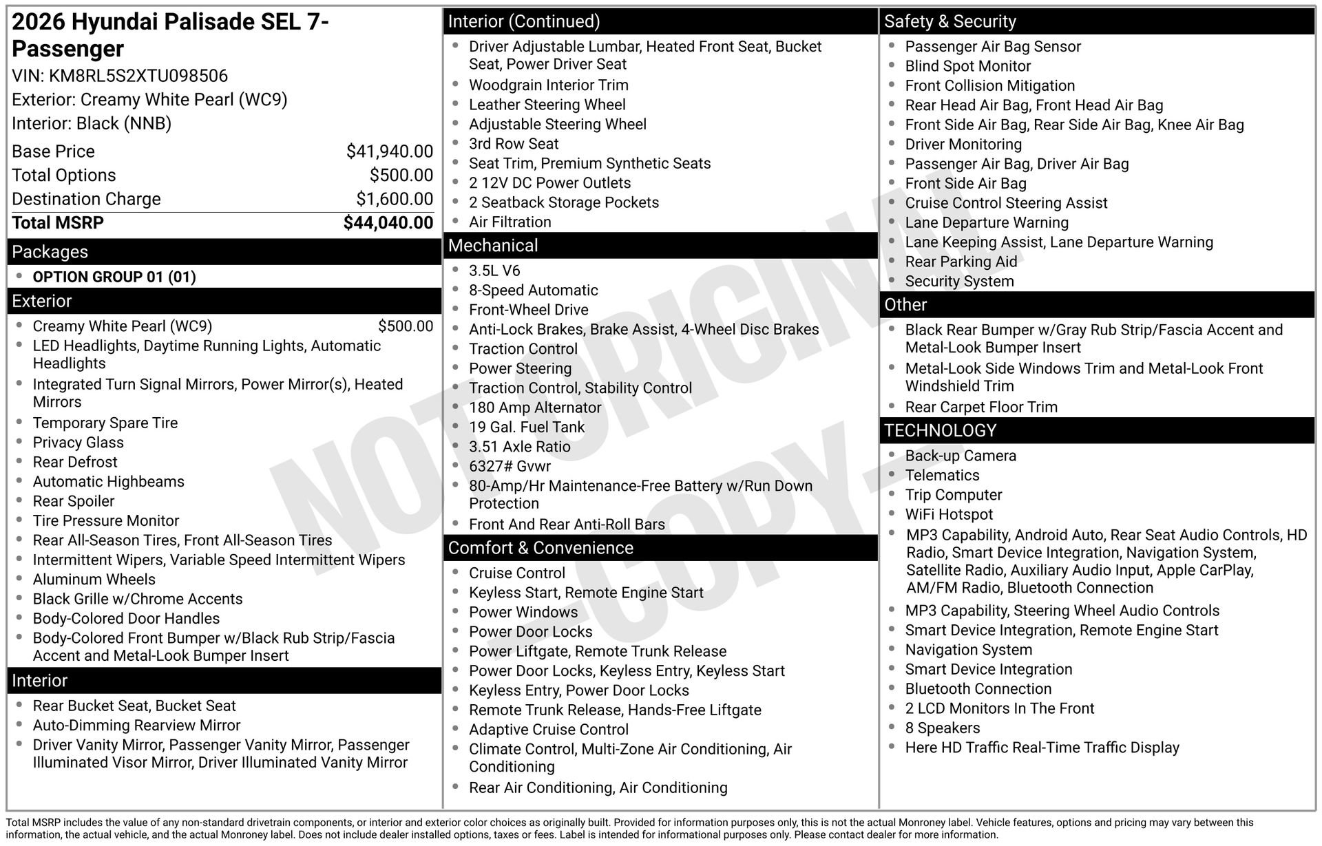 Used 2026 Hyundai Palisade SEL FWD image 31