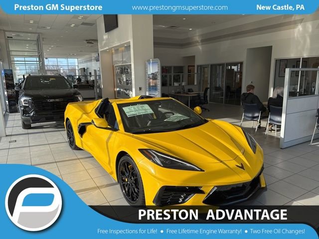 New 2026 Chevrolet Corvette Stingray Convertible w/ 1LT