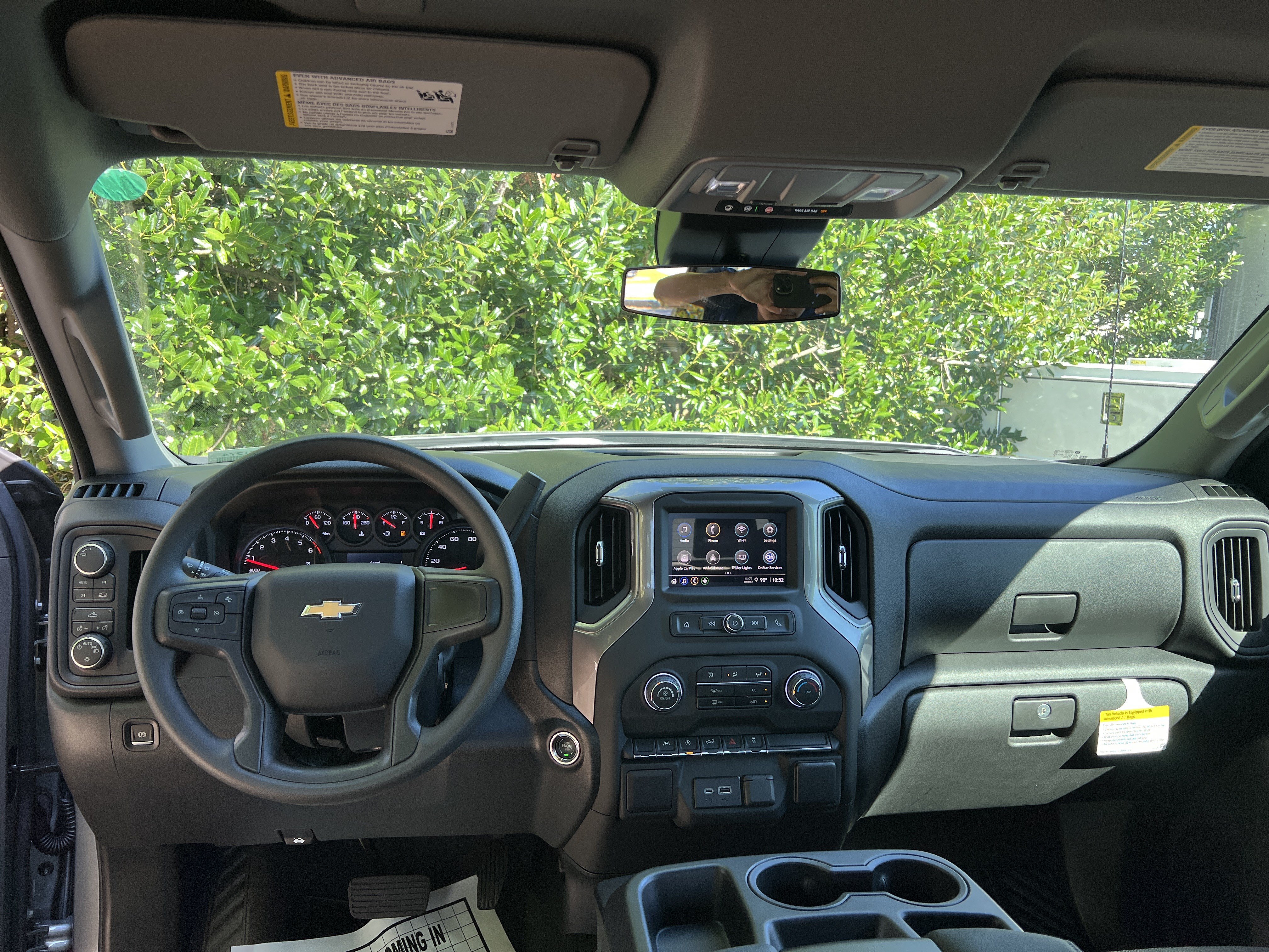 New 2026 Chevrolet Silverado 1500 Custom w/ Turbomax Blackout Package AWD/4WD image 32