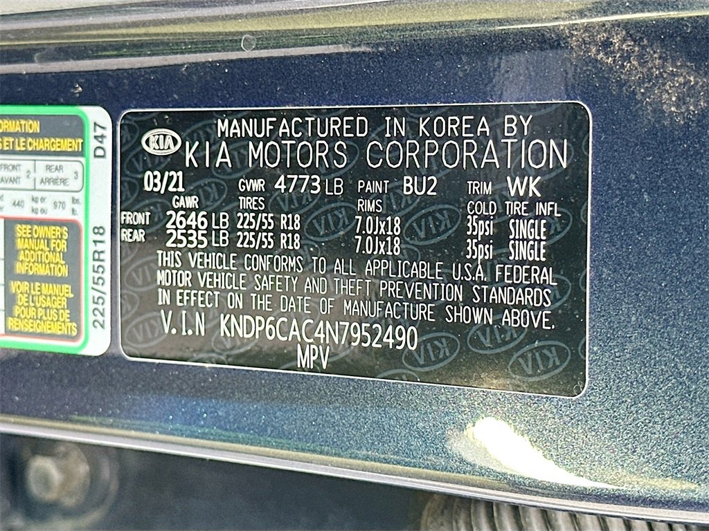 Certified 2022 Kia Sportage Nightfall Edition image 31