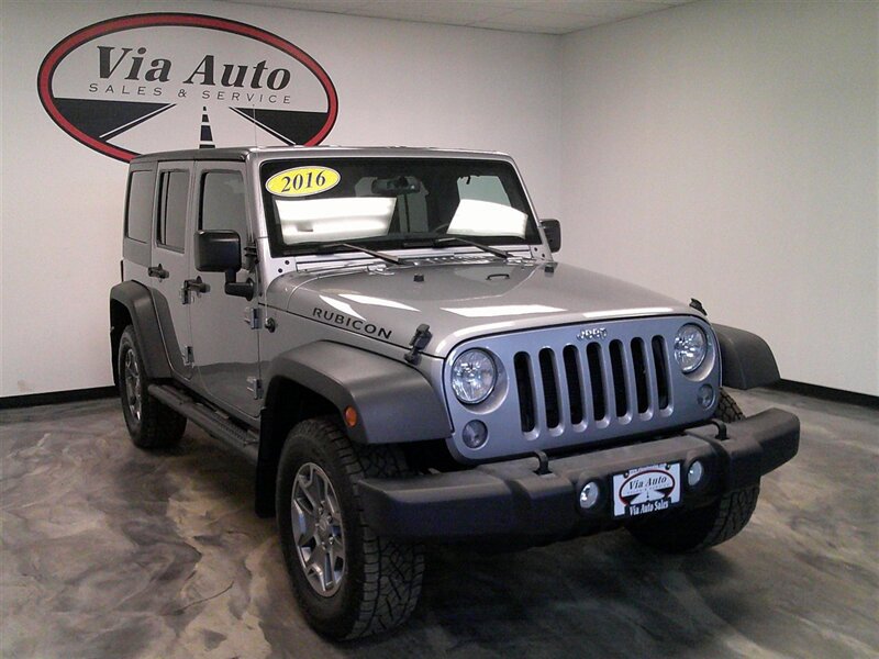 Used 2016 Jeep Wrangler Unlimited Rubicon w/ Connectivity Group