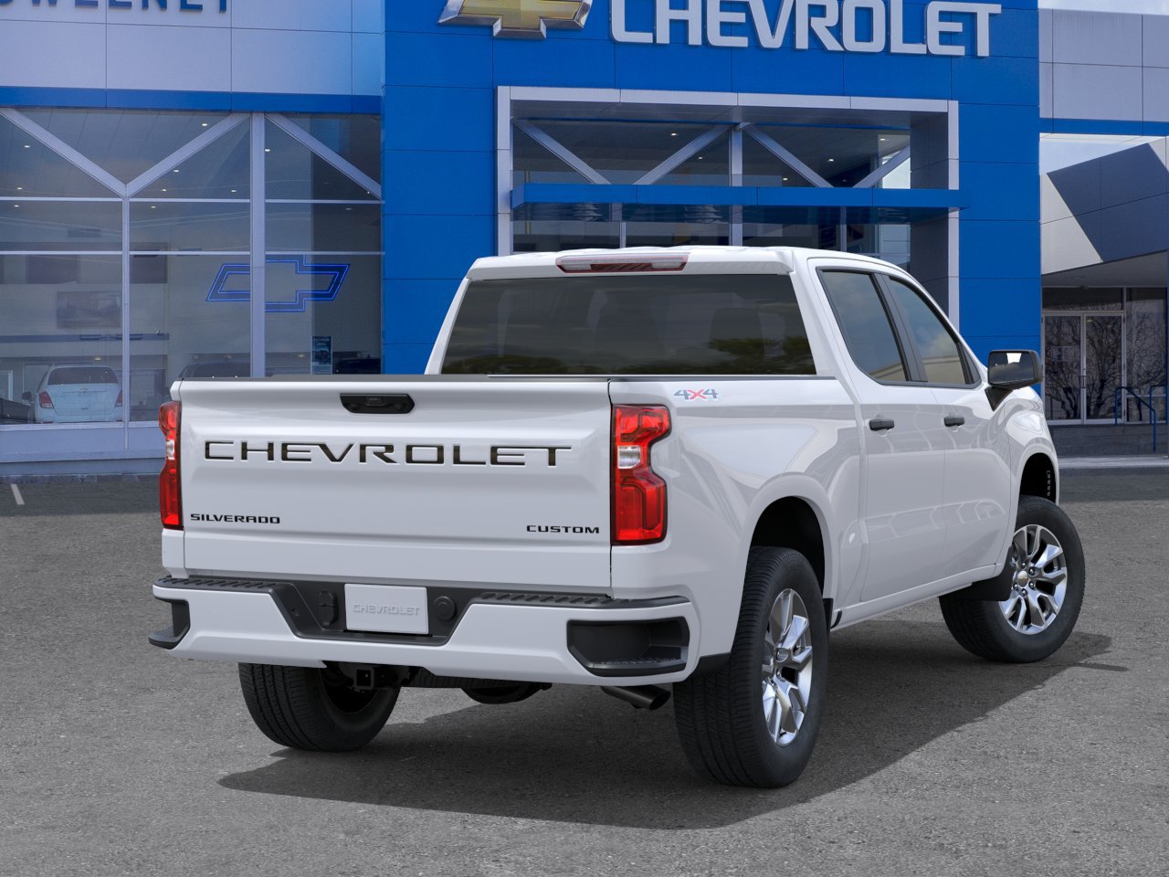 New 2026 Chevrolet Silverado 1500 Custom w/ LPO, Dark Essentials Package AWD/4WD image 4