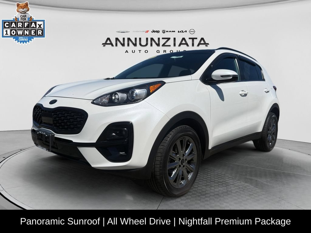 Certified 2022 Kia Sportage Nightfall Edition w/ Nighfall AWD Premium Package