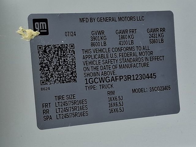 Certified 2024 Chevrolet Express 2500 w/ Driver Convenience Package image 27