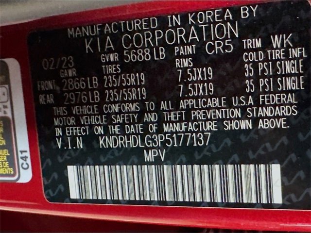 Used 2023 Kia Sorento EX image 14