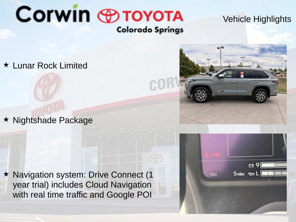 Used 2026 Toyota Sequoia Limited w/ Nightshade Package AWD/4WD image 14