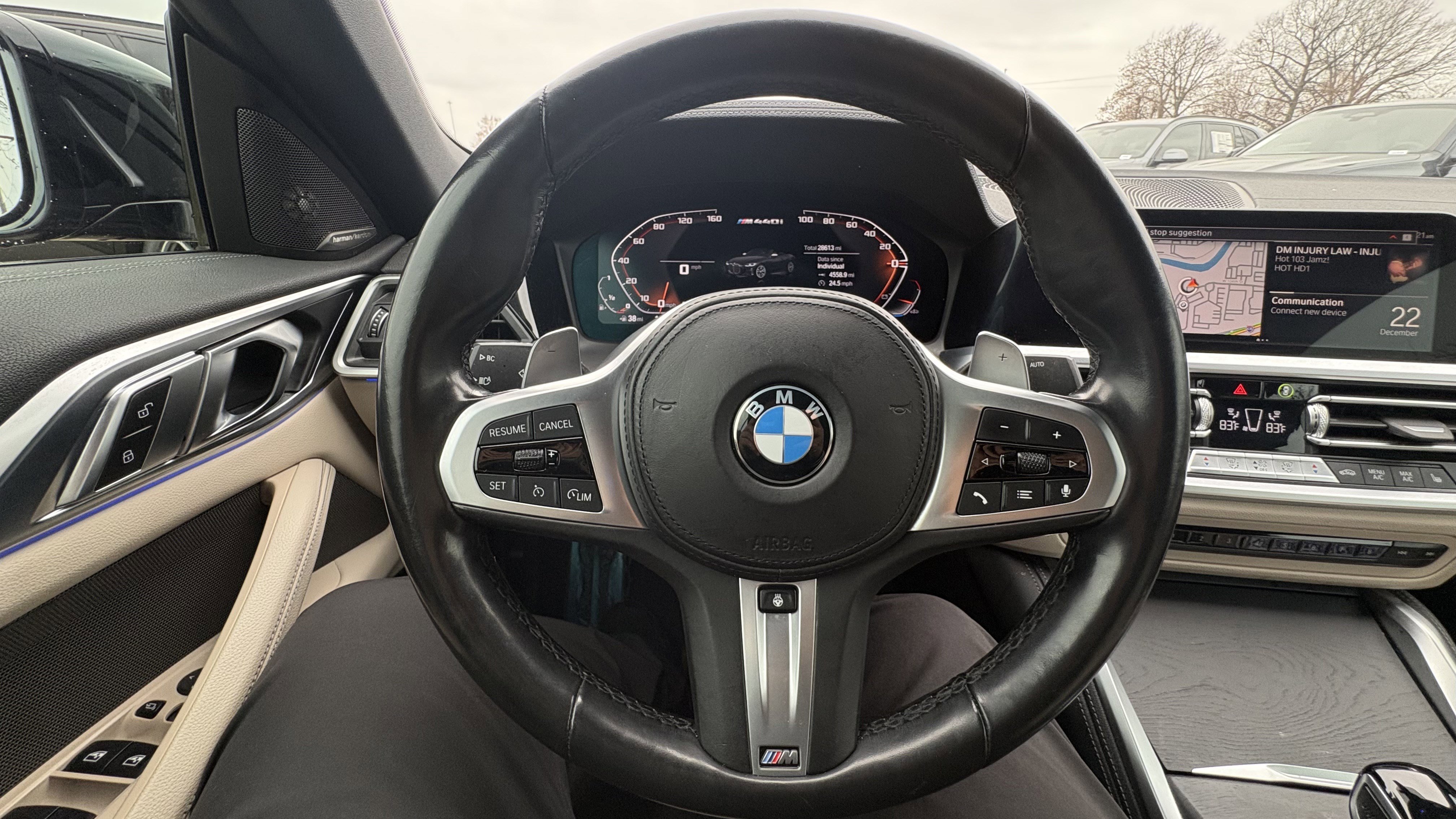 Certified 2022 BMW 440i xDrive Convertible w/ Premium Package image 19