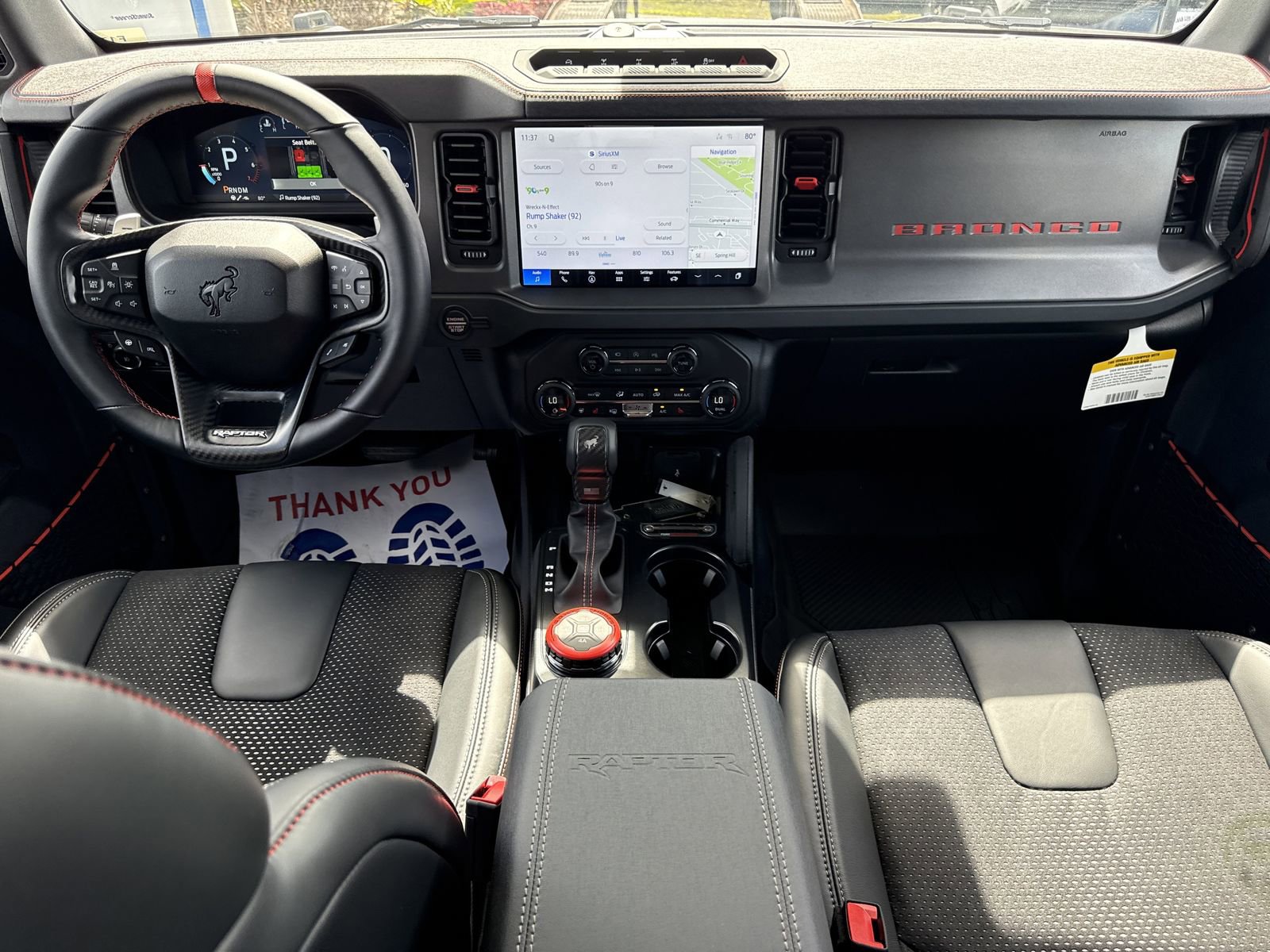 New 2026 Ford Bronco Raptor w/ Interior Carbon Fiber Pack AWD/4WD image 11
