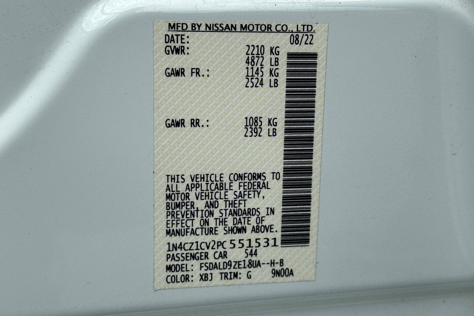 Certified 2023 Nissan Leaf SV Plus image 36
