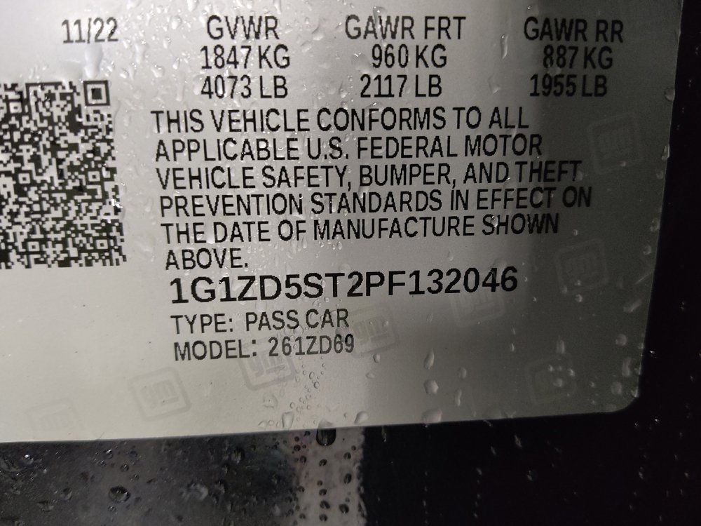 Used 2023 Chevrolet Malibu LT w/ Driver Confidence Package FWD image 33