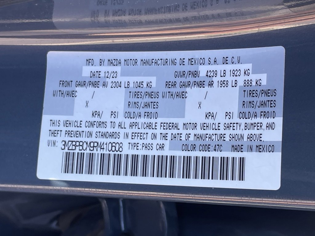 Used 2024 MAZDA MAZDA3 s image 33