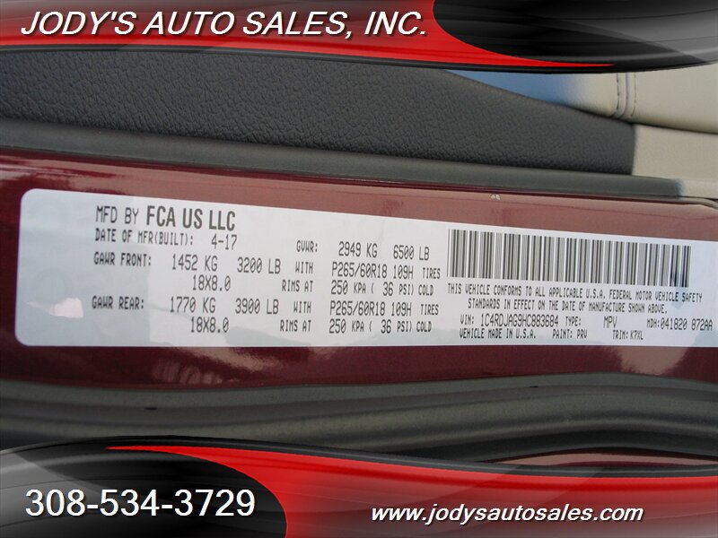 Used 2017 Dodge Durango SXT w/ Quick Order Package 23B AWD/4WD image 35