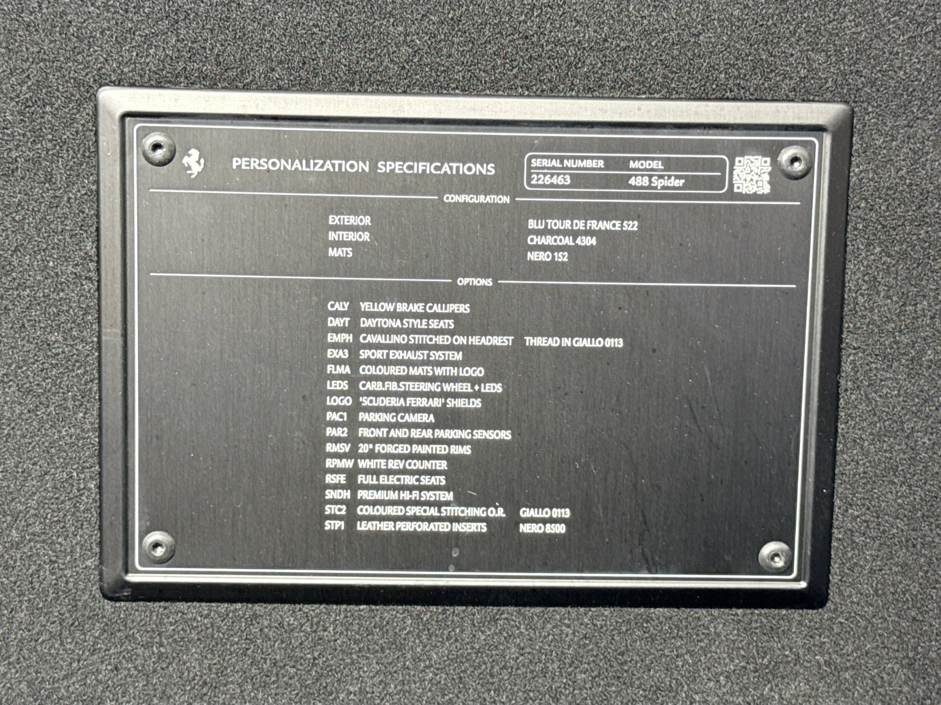 Certified 2017 Ferrari 488 Spider RWD image 28