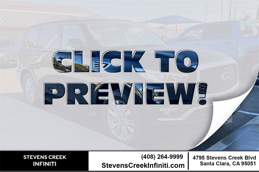 Used 2020 INFINITI QX80 Luxe w/ Proassist Package