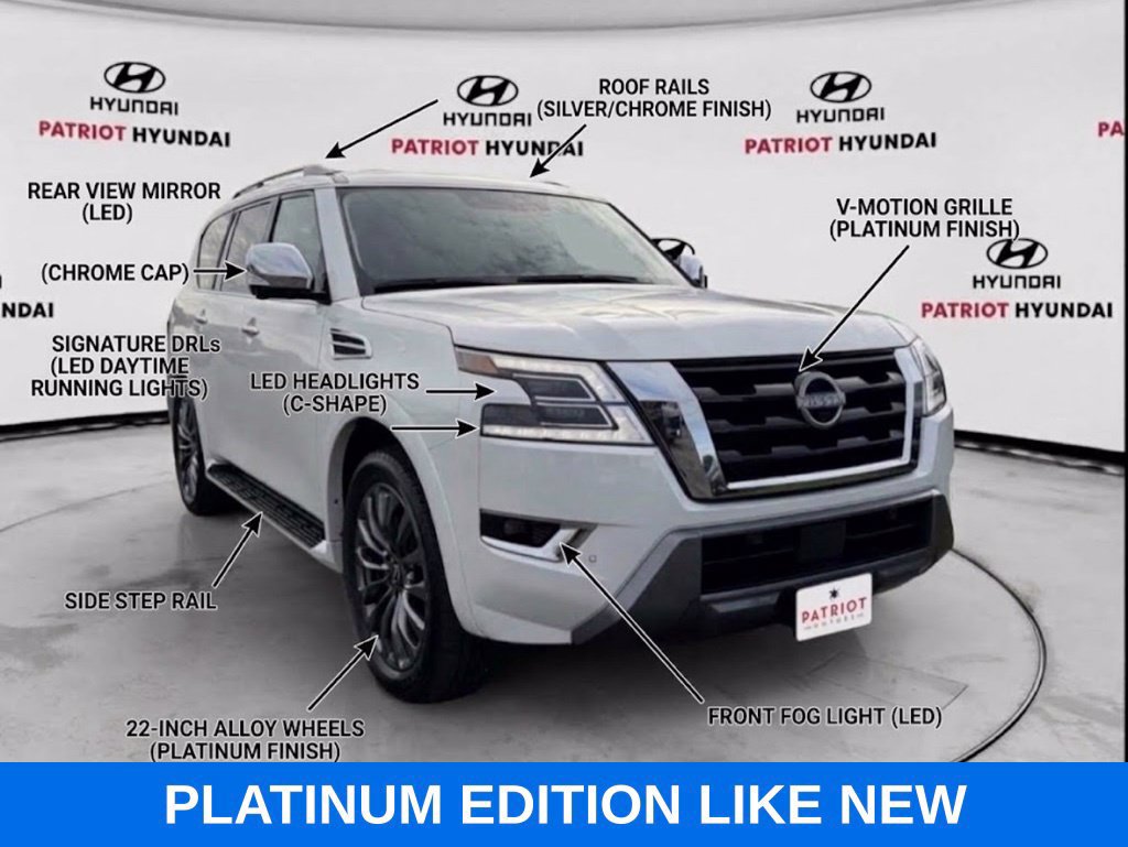 Used 2024 Nissan Armada Platinum w/ Cargo Package AWD/4WD 360° Tour