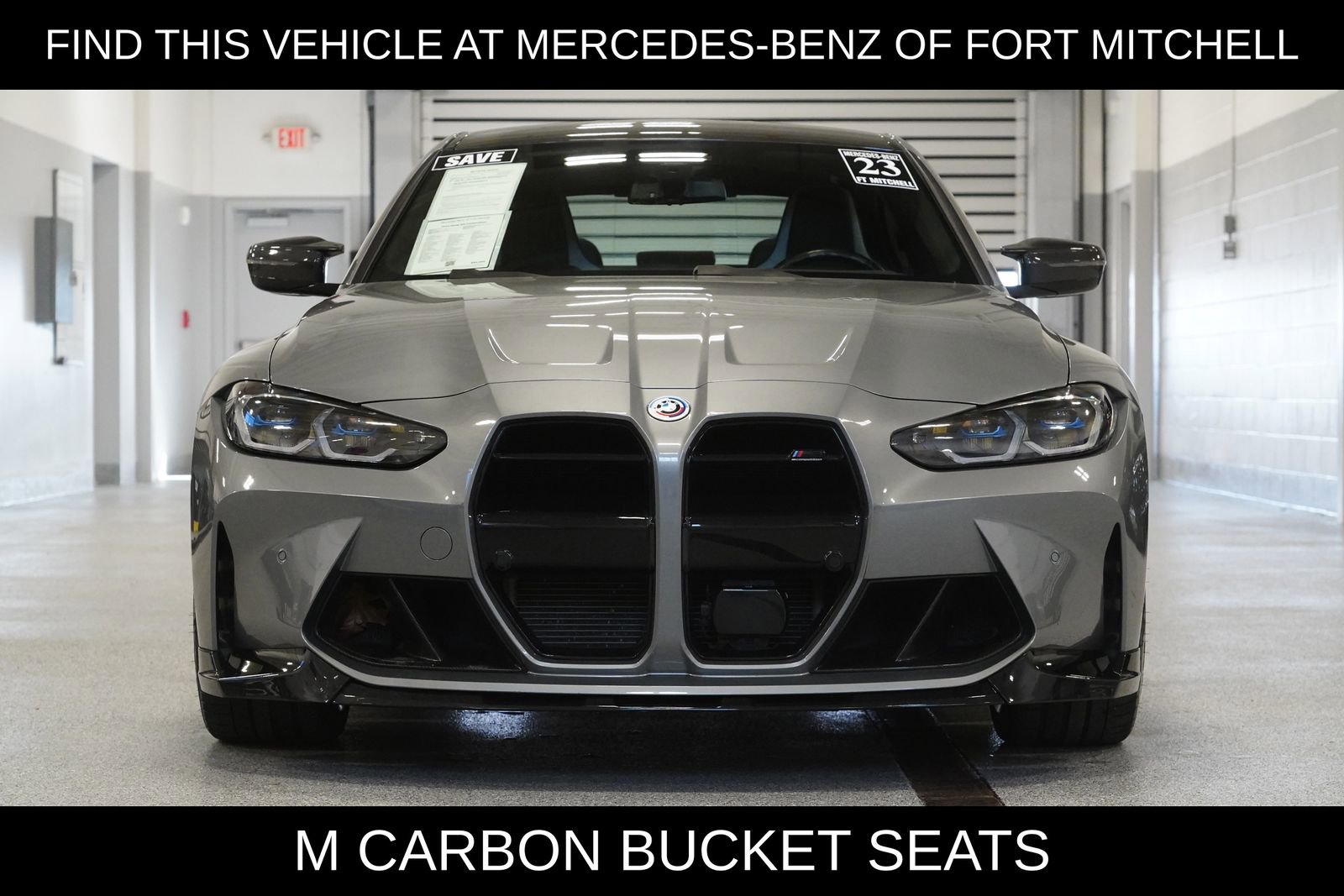 Used 2023 BMW M3 Competition w/ M Carbon Exterior Package image 3