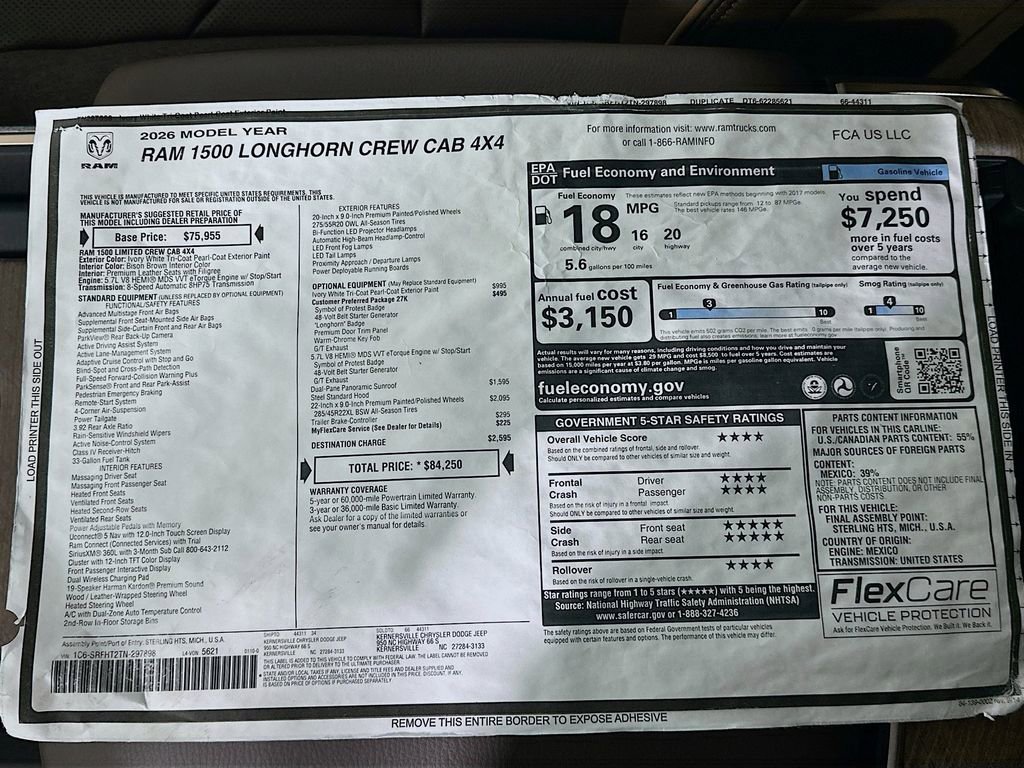 New 2026 RAM 1500 Limited image 21