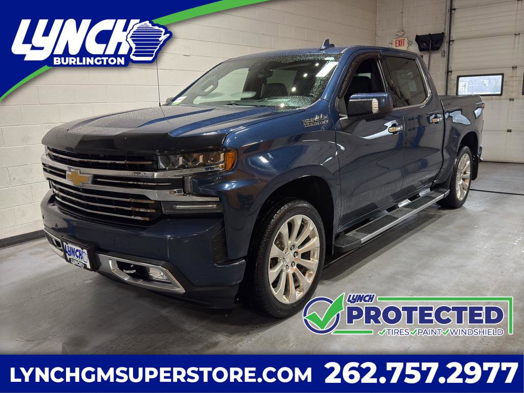 Used 2019 Chevrolet Silverado 1500 High Country w/ Technology Package AWD/4WD image 1