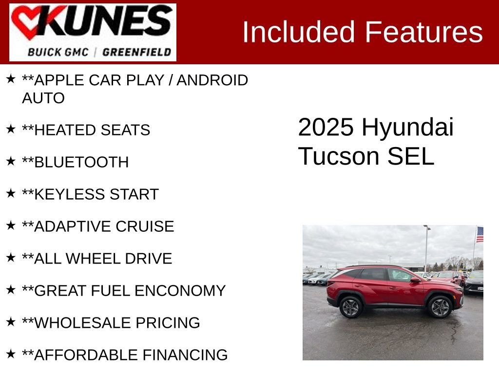 Used 2025 Hyundai Tucson SEL image 2
