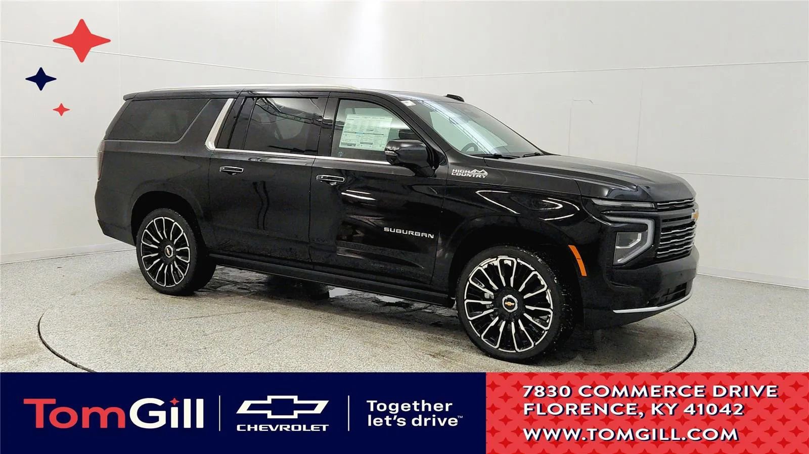 New 2026 Chevrolet Suburban High Country AWD/4WD image 1