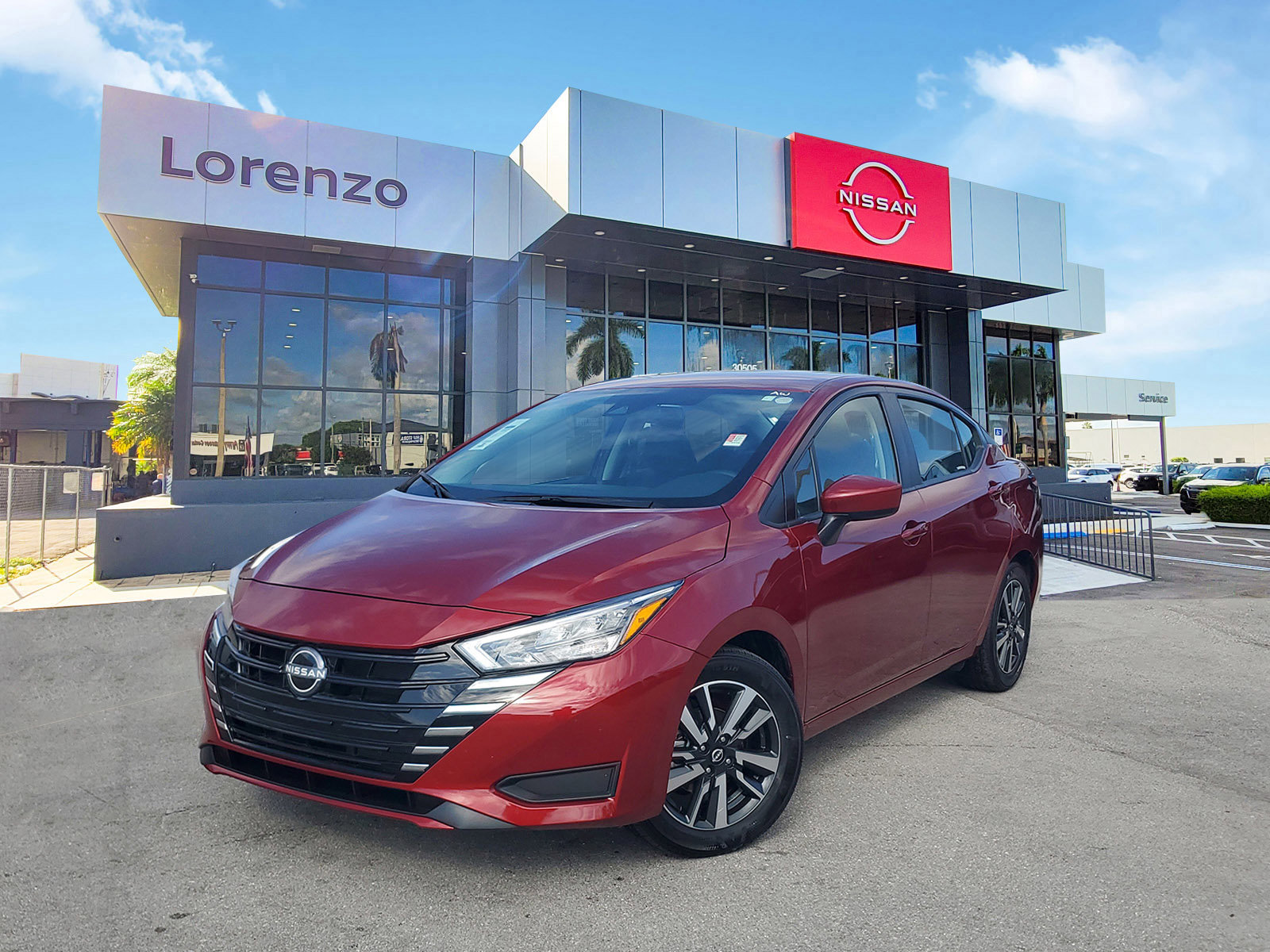 Certified 2025 Nissan Versa SV image 1