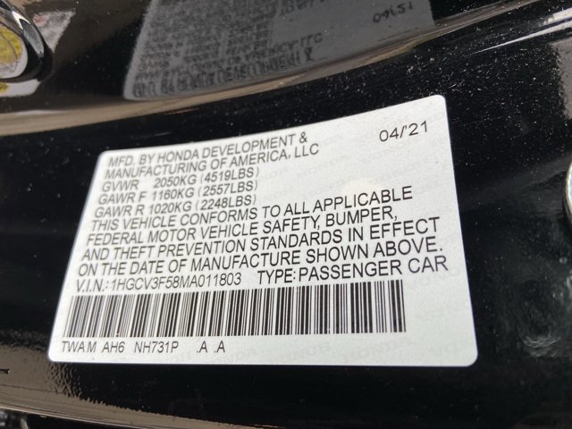 Used 2021 Honda Accord EX-L image 32