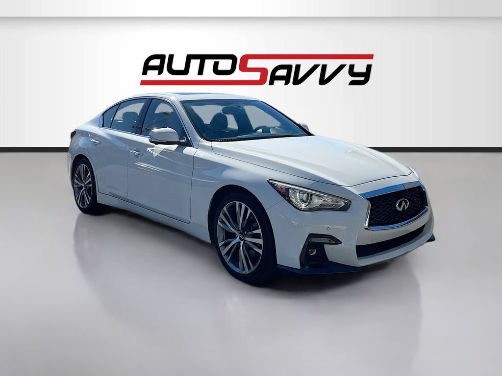 Used 2021 INFINITI Q50 Sensory w/ Cargo Package AWD/4WD image 1