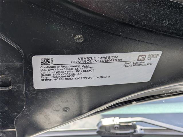 Used 2022 Chevrolet Camaro LT w/ Technology Package RWD image 22