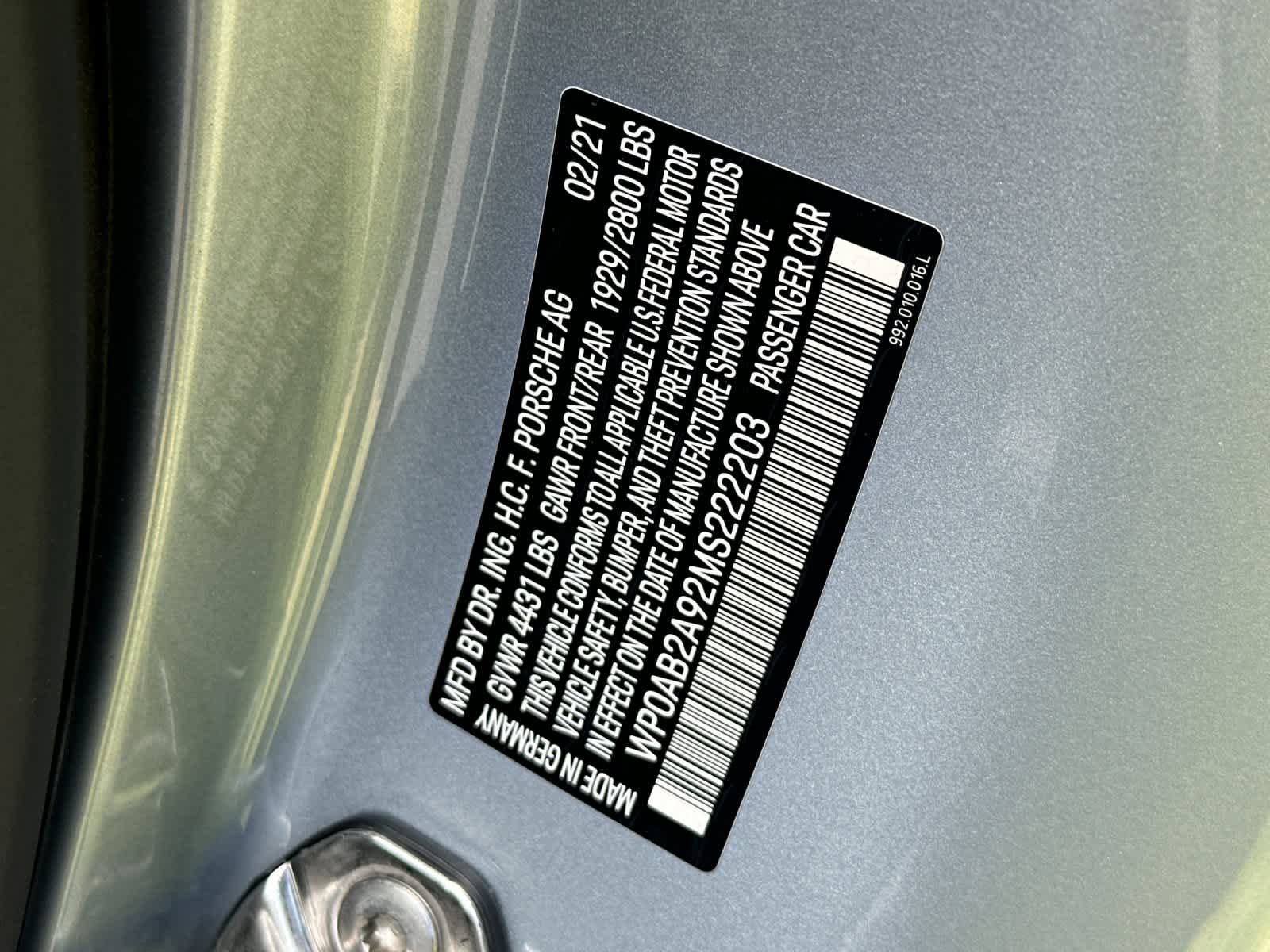 Certified 2021 Porsche 911 Carrera 4S AWD/4WD image 30