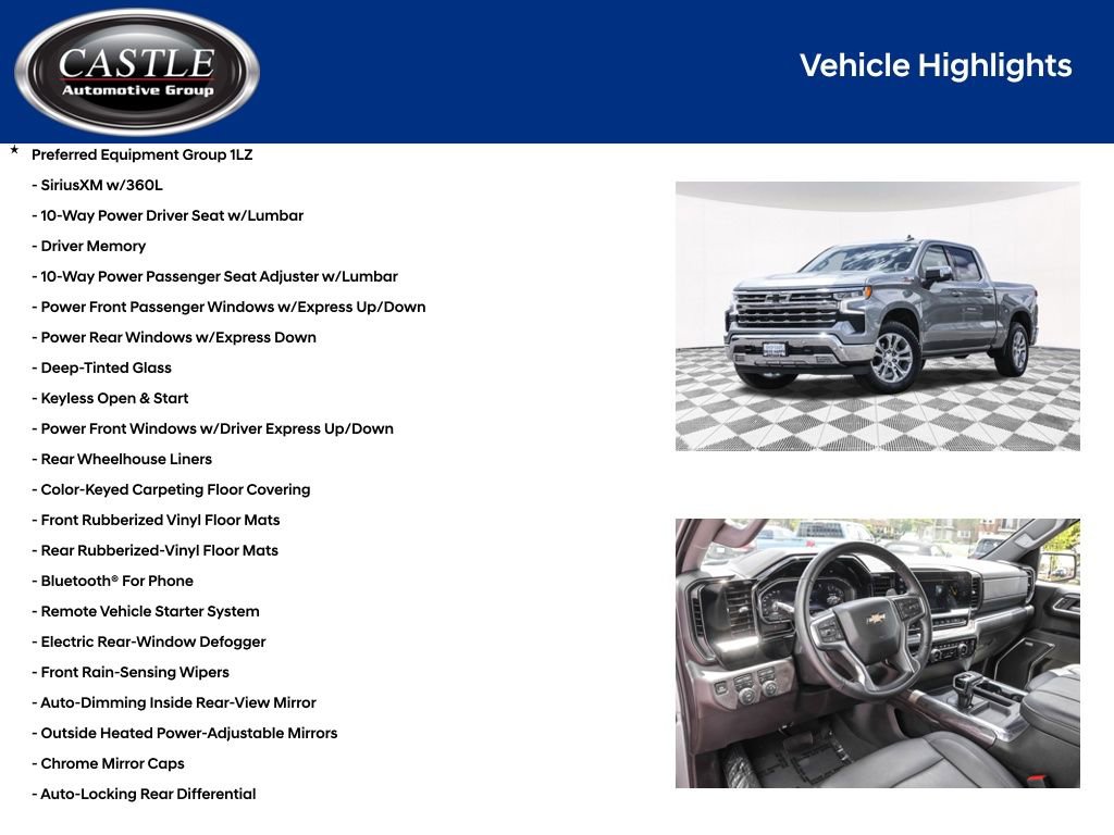 Used 2024 Chevrolet Silverado 1500 LTZ w/ LTZ Premium Package AWD/4WD image 4