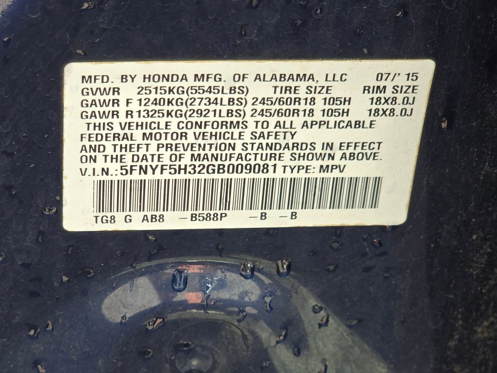 Used 2016 Honda Pilot EX image 23