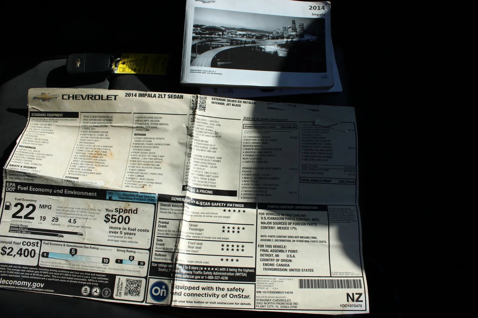 Used 2014 Chevrolet Impala LT FWD image 30