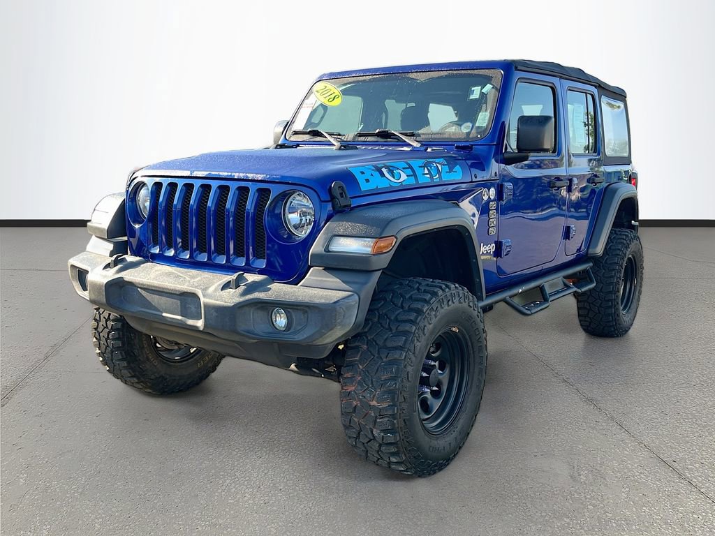 Used 2018 Jeep Wrangler Unlimited Sport image 3