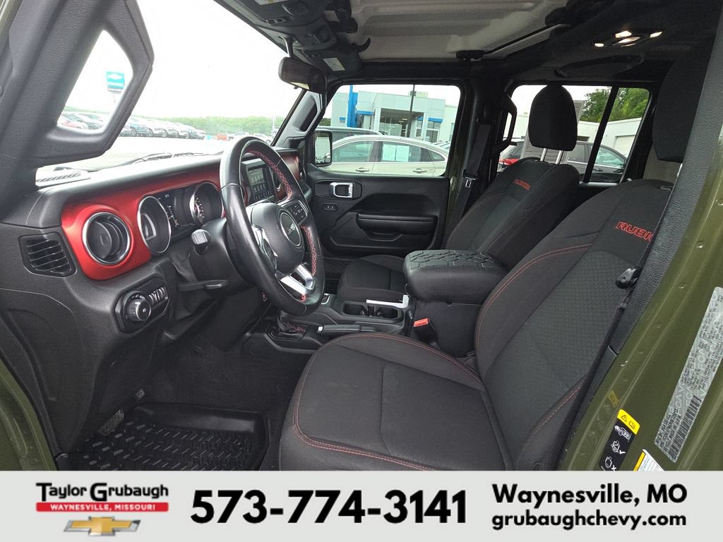 Used 2021 Jeep Wrangler Unlimited Rubicon w/ LED Lighting Group AWD/4WD image 15