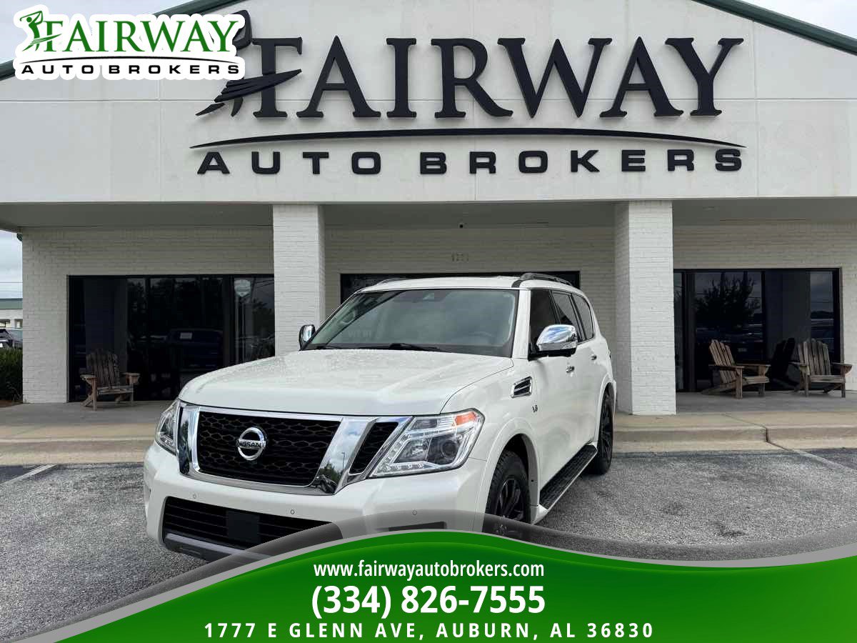 Used 2019 Nissan Armada Platinum w/ Captain's Chairs Package AWD/4WD image 1
