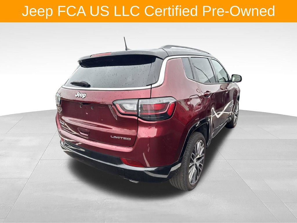 Certified 2022 Jeep Compass Limited w/ Elite Group AWD/4WD image 2