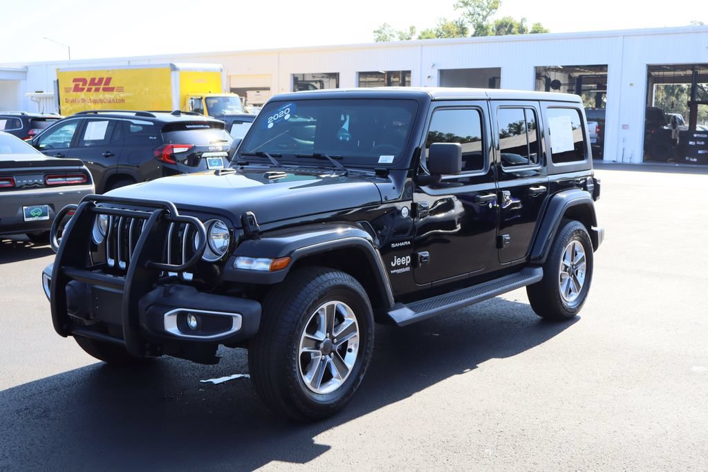 Used 2020 Jeep Wrangler Unlimited Sahara AWD/4WD image 5