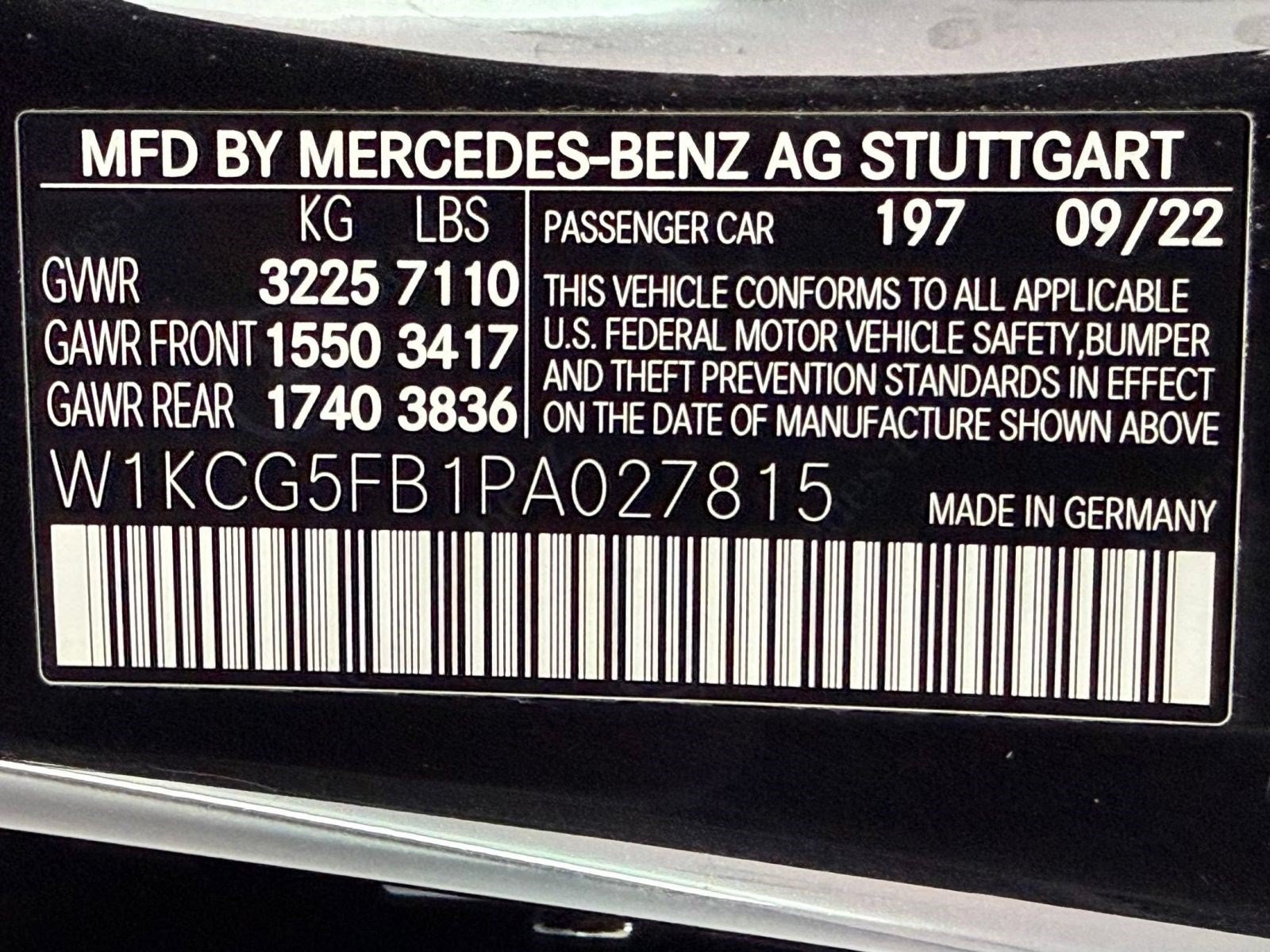 Certified 2023 Mercedes-Benz EQS AMG 4MATIC image 24