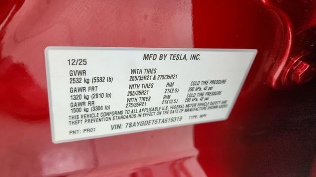 Used 2026 Tesla Model Y Performance AWD/4WD image 60