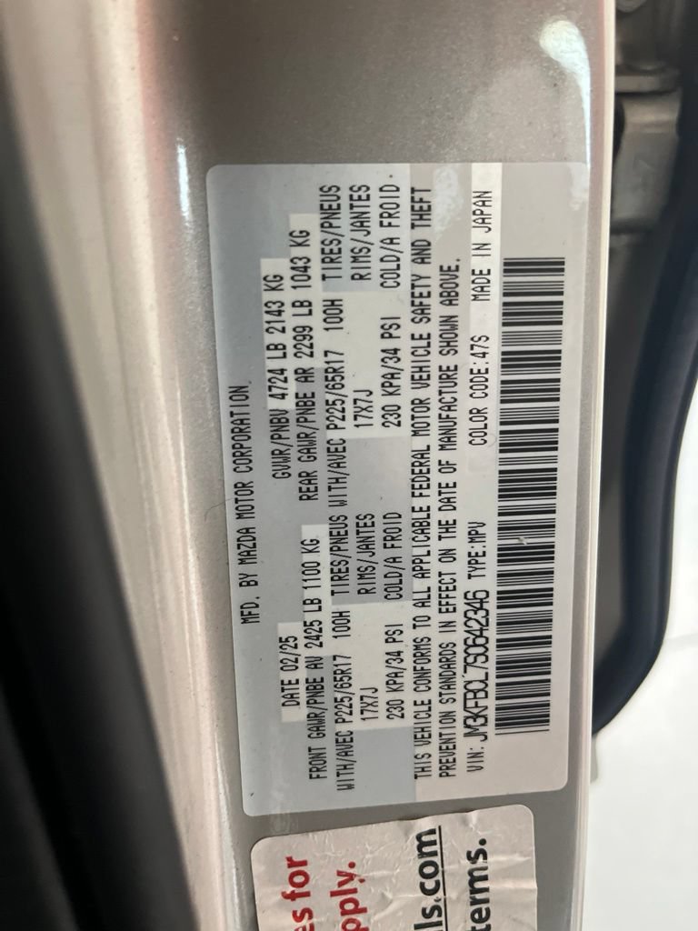Used 2025 MAZDA CX-5 AWD 2.5 S w/ Preferred Package image 79