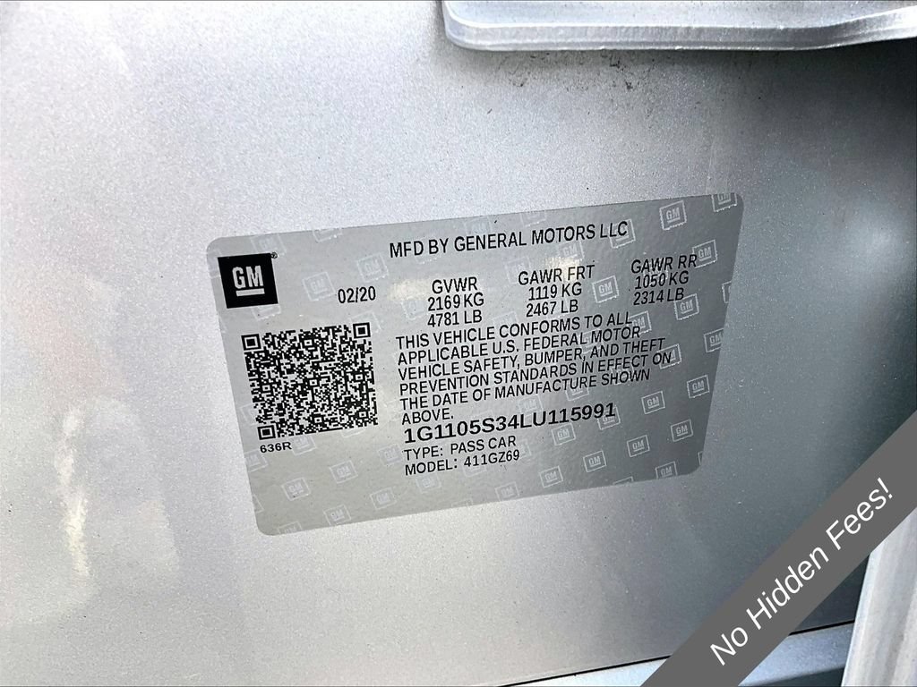 Used 2020 Chevrolet Impala Premier FWD image 30