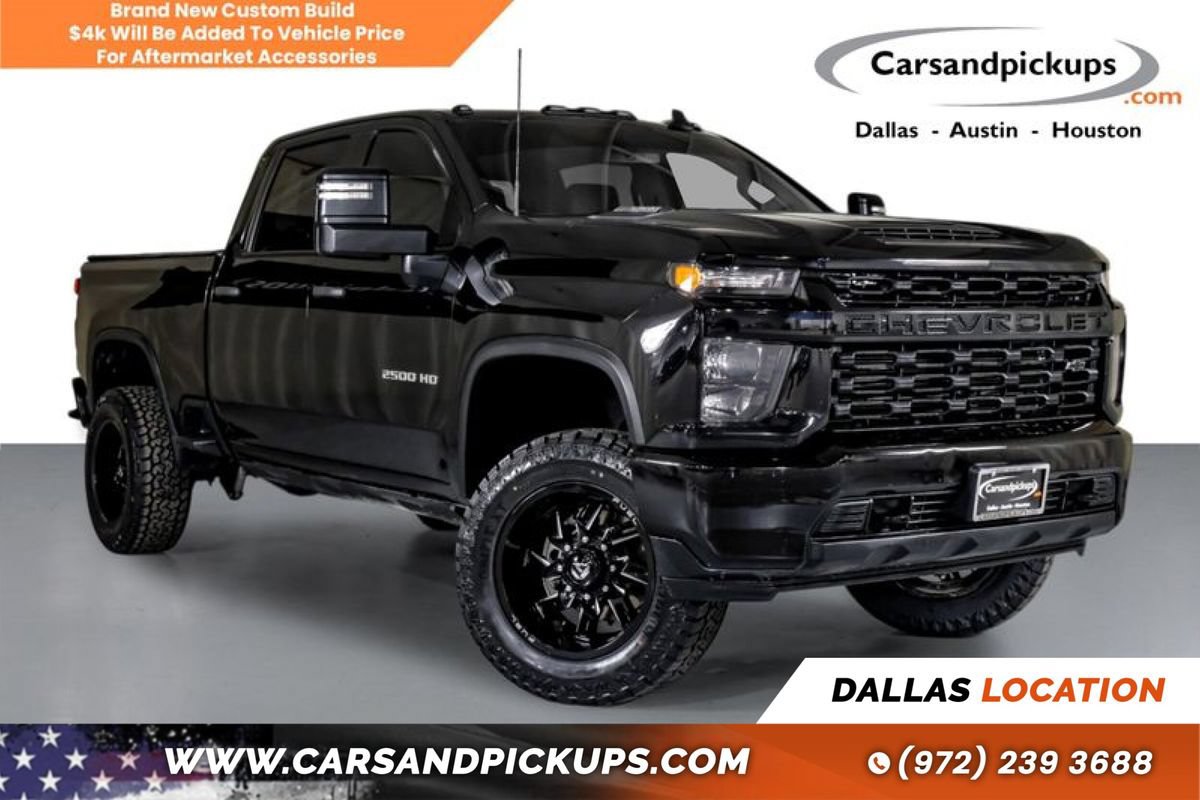 Used 2021 Chevrolet Silverado 2500 Custom w/ Custom Value Package AWD/4WD image 1