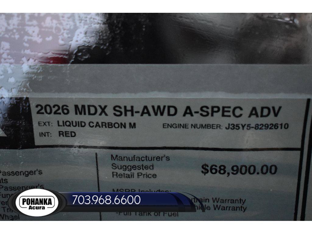 New 2026 Acura MDX A-Spec image 40