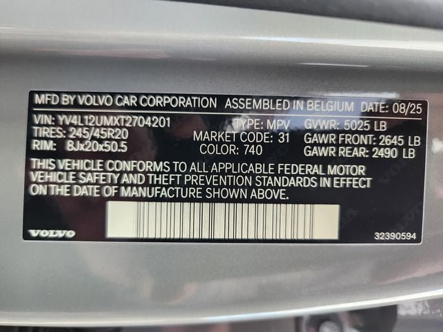 New 2026 Volvo XC40 B5 Ultra w/ Climate Package AWD/4WD image 25