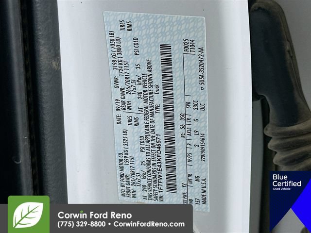 Used 2019 Ford F150 XLT w/ Equipment Group 301A Mid AWD/4WD image 33